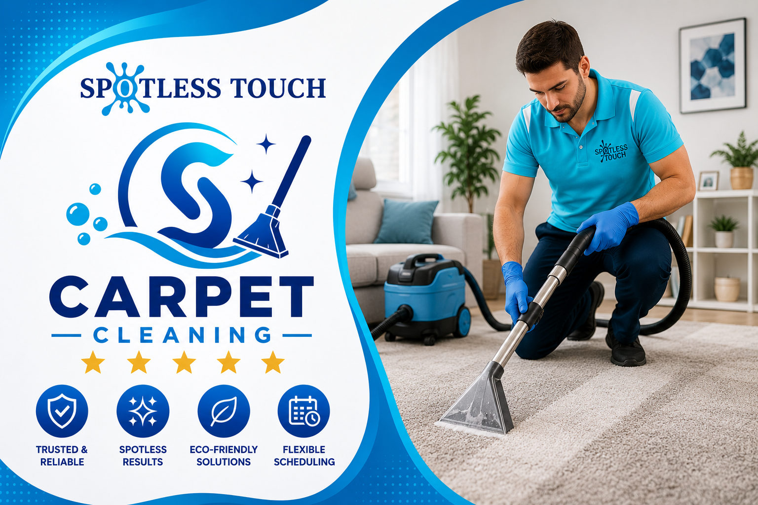 Carpet Cleaning - Spotless Touch Sydney Cleaning Service